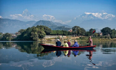 Boating In Fewa Lake